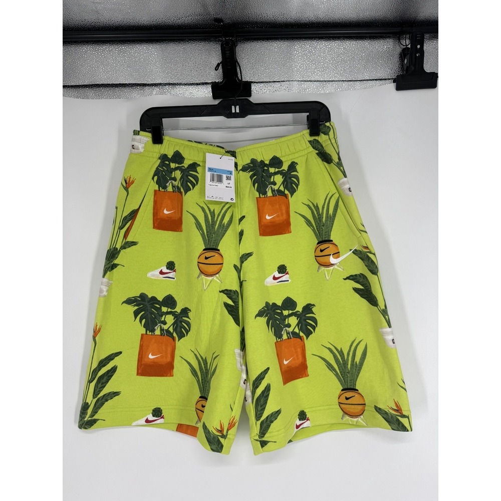 Nike Club Fleece Sweat Shorts Court Cortez Graphic All Over Print AOP